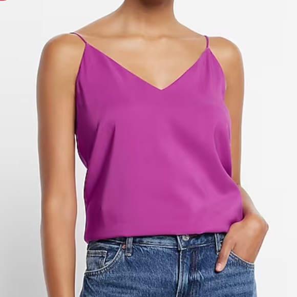 EXPRESS V-Neck Downtown Cami - Picture 1 of 9